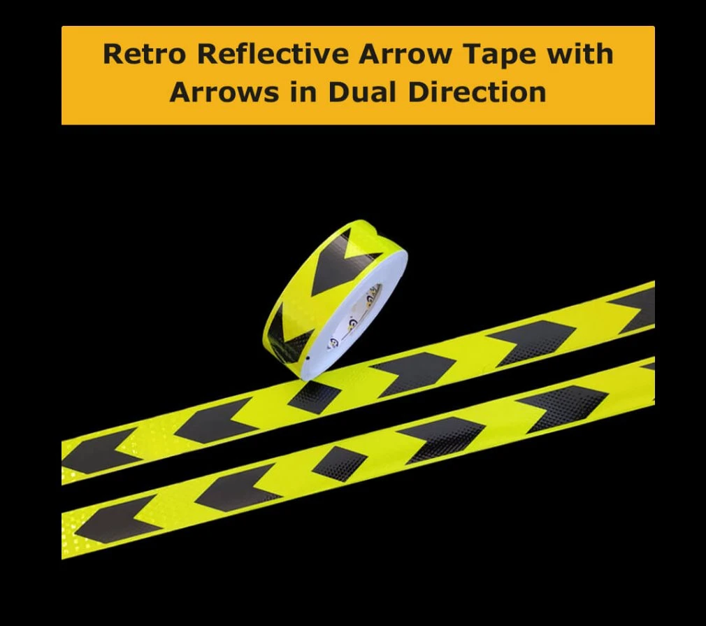 Reflective Arrow Tape Sticker (2)